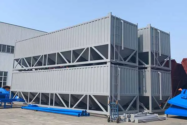 AGICO horizontal cement silo picture AGICO horizontal cement silo picture