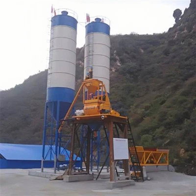 Planta dosificadora de hormigón portátil